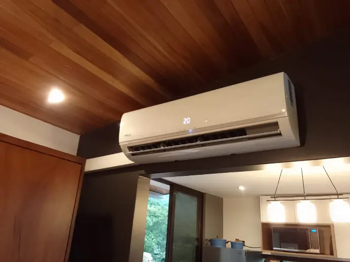 Instalación de aire acondicionado